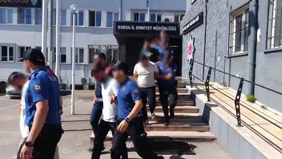 bursa merkezli dev operasyon: 100 milyonluk vurguna 6 tutuklama