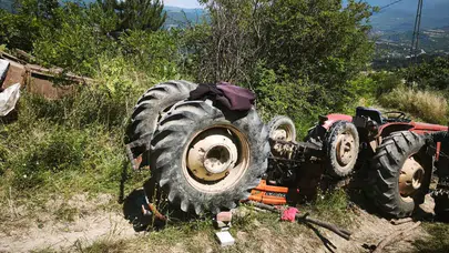 İnegöl’de traktör faciası: 9 günlük yaşam mücadelesini kaybetti