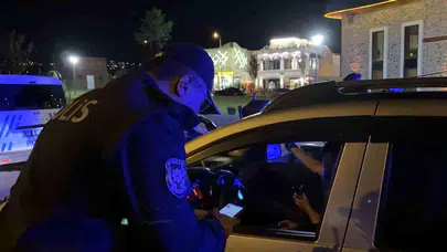 Kayseri'de huzur uygulamasında 55 noktada 725 personelle şok denetim