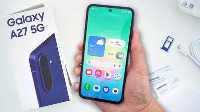 Galaxy A27 raflarda: Samsung'un yeni fiyat performans telefonu Türkiye'de