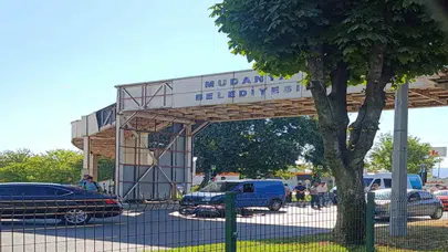 Otomobil ile motosikletin çarpıştığı kazada bir kişi yaralandı