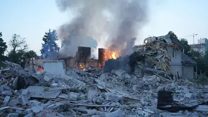 Ukrayna’da kabus gecesi! Kiev dahil 6 bölgeye füze yağdı: Can kayıpları var