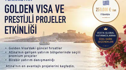 Vesta Global Golden Visa yatırımcılarıyla buluşuyor