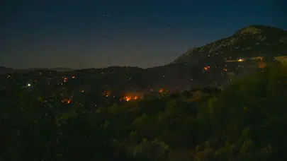 Antalya'da yangınlarla mücadelede son durum: Sadece Sapadere'de alevler sürüyor