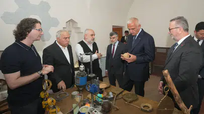 Kültürün geleceği ilmin ışığında şekilleniyor: Bakan Ersoy'dan Prof. Dr. Fazlıoğlu'na ziyaret