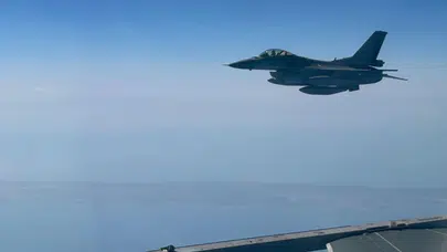 Kıbrıs'ta tansiyon yükseldi! Provokasyona cevap verildi, Türk jetleri havalandı!