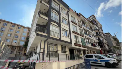 Küçükçekmecede akıl almaz olay: Bina bir anda yerin altına geçti