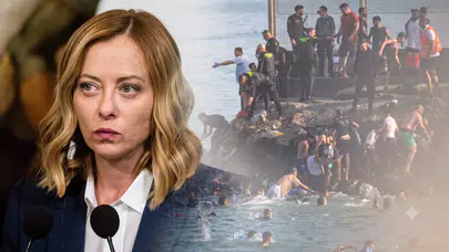Meloni'den göçmen akınına sert tepki: 'İspanya Schengen’den çıkarılsın!'