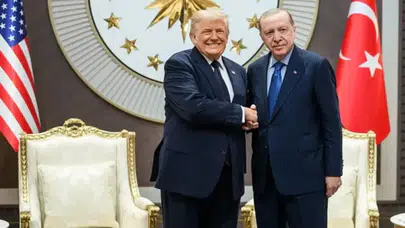 Beyaz Saray Trump ve Erdoğan'ın tokalaşma fotoğrafını paylaştı
