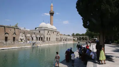 Şanlıurfa’da kavurucu yaz: Şehrin kalbi boşaldı, gölgelik alanlar dolup taştı