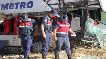 Tekirdağ-Ordu seferini yapan otobüs kaza yaptı: Çok sayıda yaralı var