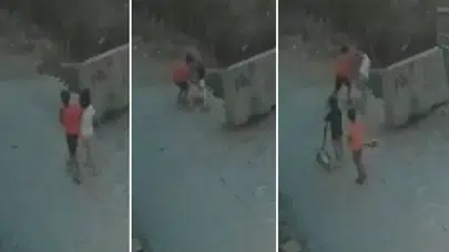 Akran zorbalığını kameralar yakaladı: Savunmasız otizmli çocuğa acımasız tuzak!