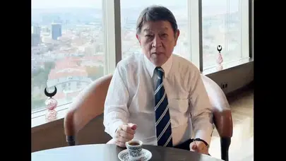 Japon Bakan Türk kahvesine hayran kaldı: 'Geleceği fal bakarak tahmin edeceğim'