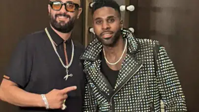 Jason Derulo’ya Türk imzası! 15 bin dolarlık özel ceket hediye edildi