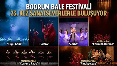 Bodrum Kalesi'nde büyüleyici buluşma: 23. Uluslararası Bodrum Bale Festivali başlıyor