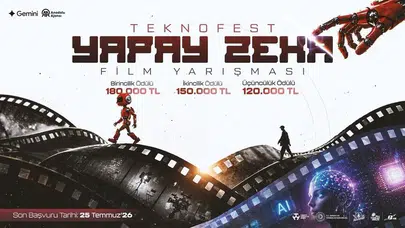T3 vakfı, AA ve Gemini'den yapay zeka destekli film yarışması