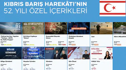 TRT 20 Temmuz Barış ve Özgürlük Bayramı özel yayınlarını duyurdu