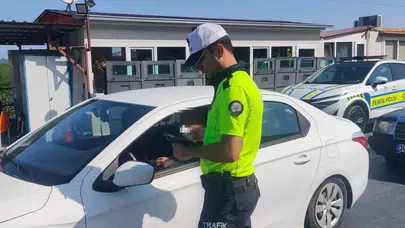 Bir haftada binlerce araç kontrol edildi, onlarca araç trafikten men edildi
