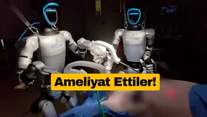 Tıp tarihinde dönüm noktası: İnsansı robot ameliyathaneye girdi, ilk operasyon başarıyla tamamlandı!