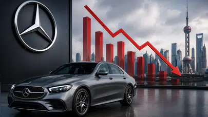 Mercedes-Benz'ten dikkat çeken satış verileri! Çin'de büyük düşüş