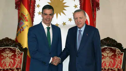 Cumhurbaşkanı Erdoğan'dan Pedro Sánchez ile kritik görüşme