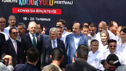 Konya Kültür Yolu Festivali'nde üçüncü gün coşkusu sürüyor