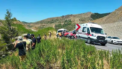 Manavgat'ta yürek yakan kaza: Uçuruma sürüklenen araçta 7 kişi vardı!
