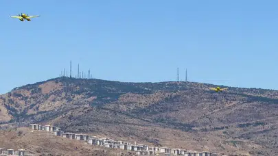 İzmir’de orman yangını! ekipler Bornova için seferber oldu