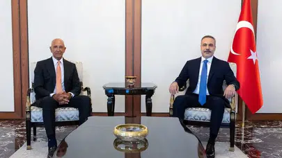 Dışişleri Bakanı Fidan, ABD'nin Ankara Büyükelçisi Barrack ile görüştü