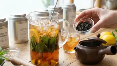 Sadece 3 adımda kafe kalitesinde soğuk çay: berraklığının sırrı şaşırttı