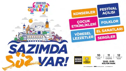 'Sazımda Söz Var': Konya Kültürpark’ta 3 gün sürecek görsel şölen başlıyor
