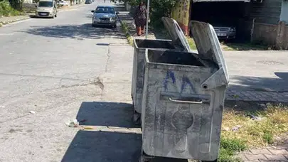 Sakarya'da kan donduran vicdansızlık: 11 aylık bebeğini çöp konteynerine attı