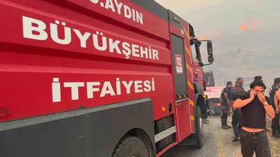 Aydın İtfaiyesi'nden kahramanlık mücadelesi: 1 haftada rekor müdahale