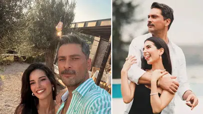 Doğanın kalbinde romantizm: Ünlü çiftten Tanzanya’dan renkli kareler