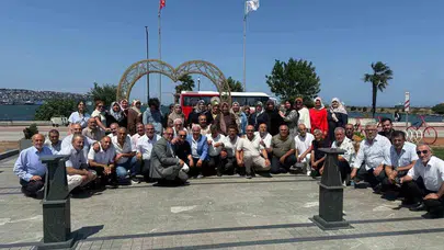 Unutulmayan hatıralar Samsun'da canlandı: Yıllar sonra gelen tarihi buluşma