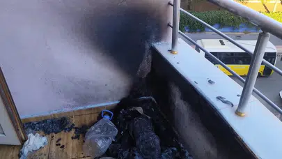 Siirt'te korkutan patlama: Balkonda piknik tüpü patladı
