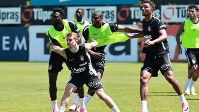 Beşiktaş'ta taktik mesaisi sürüyor: Prag yolculuğu öncesi son detaylar
