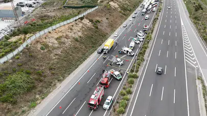 Kuzey Marmara Otoyolu'nda feci kaza: 1'i çocuk 3 can kaybı!