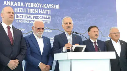 Ankara-Kayseri ulaşımında yeni dönem: Seyahat süresi 1 saat 45 dakikaya iniyor