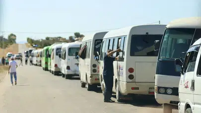 Suriye'de İsrail güdümlü Dürziler öğrencilerin sınav için Şam'a gitmesini engelledi