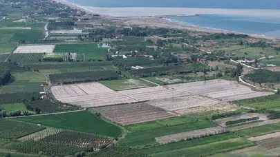127,2 kilogram yağış düştü: Samsun'da tarım arazileri su altında