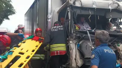 Fatsa'da dört aracın karıştığı zincirleme kazada 4 yaralı