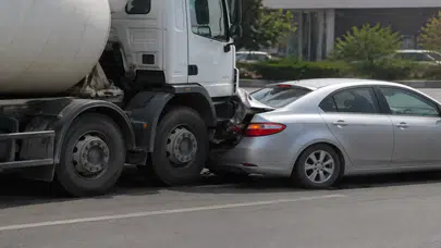 Iğdır'da beton mikserlerinin karıştığı zincirleme kazada 4 yaralı