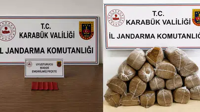 Karabük ve Safranbolu'da eş zamanlı jandarma baskını: 7 gözaltı