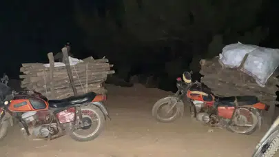 Hassa’da doğaya balta vuranlara darbe: Kaçak kesim yapanlar suçüstü yakalandı!