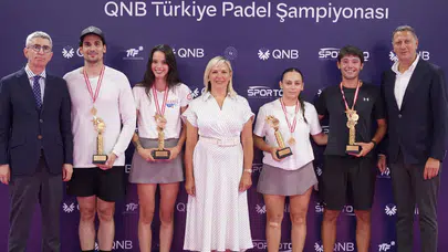 Türkiye'nin ilk Padel Şampiyonası İstanbul'da tamamlandı