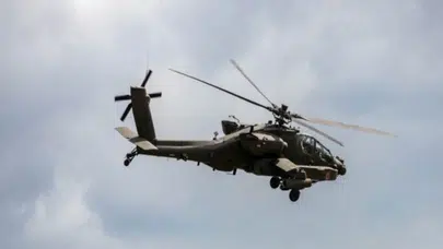 Teksas'ta şok kaza: Apache helikopteri düştü, 2 ölü