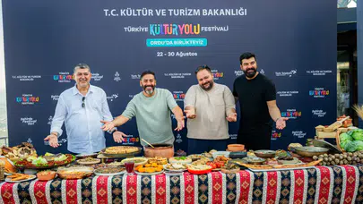 Ordu Kültür Yolu Festivali'nde gastronomi rüzgarı: Ünlü şefler kentin lezzet rotasını çizdi