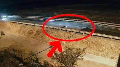 Tekirdağ'da otobüs durağına bırakılan motosiklet böyle çalındı