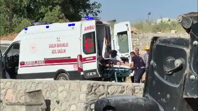 Önce işinin başına döndü, sonra fenalaştı: Malatya'da korkutan kaza